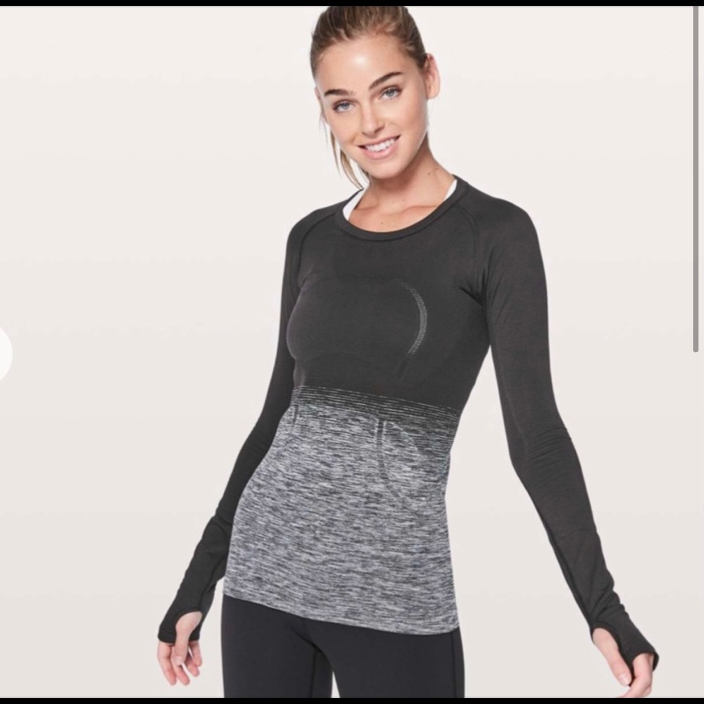 Lululemon Swiftly Tech Long Sleeve Crew Ombré 6